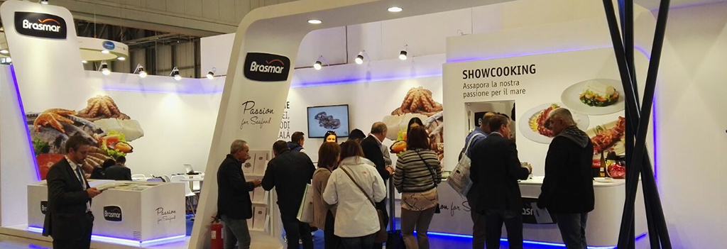 Feira internacional Tuttofood em Milão