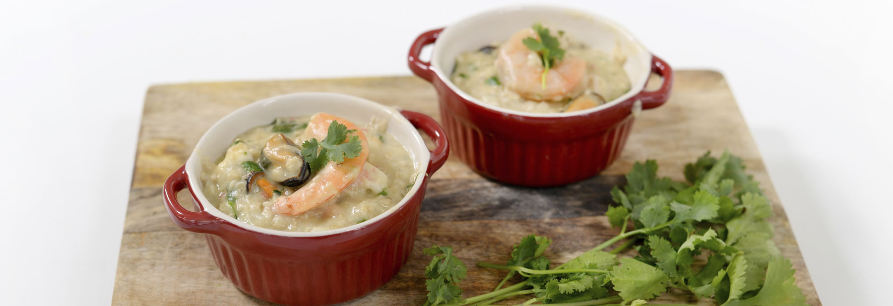 Açorda de marisco com aveia