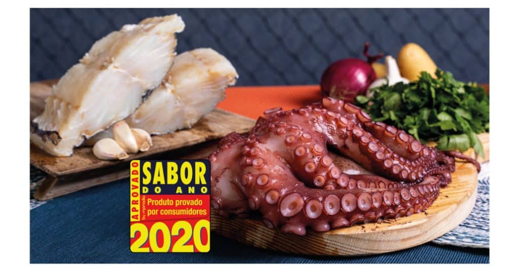 Bacalhau Brasmar estreia-se com o Selo Sabor de Ano 2020. O Polvo é já uma referência, sendo eleito Sabor do Ano pelo 4º ano consecutivo.