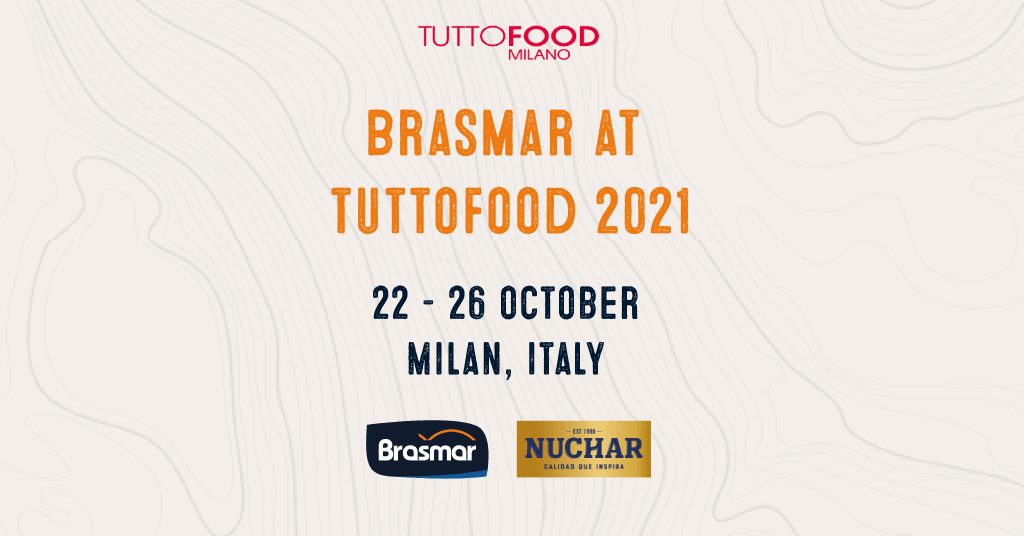 Between october 22nd and 26th, Brasmar will be present at the TuttoFood: an international food event in Milan, Italy,