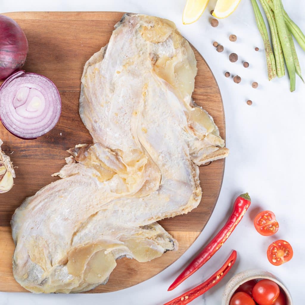 Bacalhau Salgado Seco Cura Amarela Brasmar