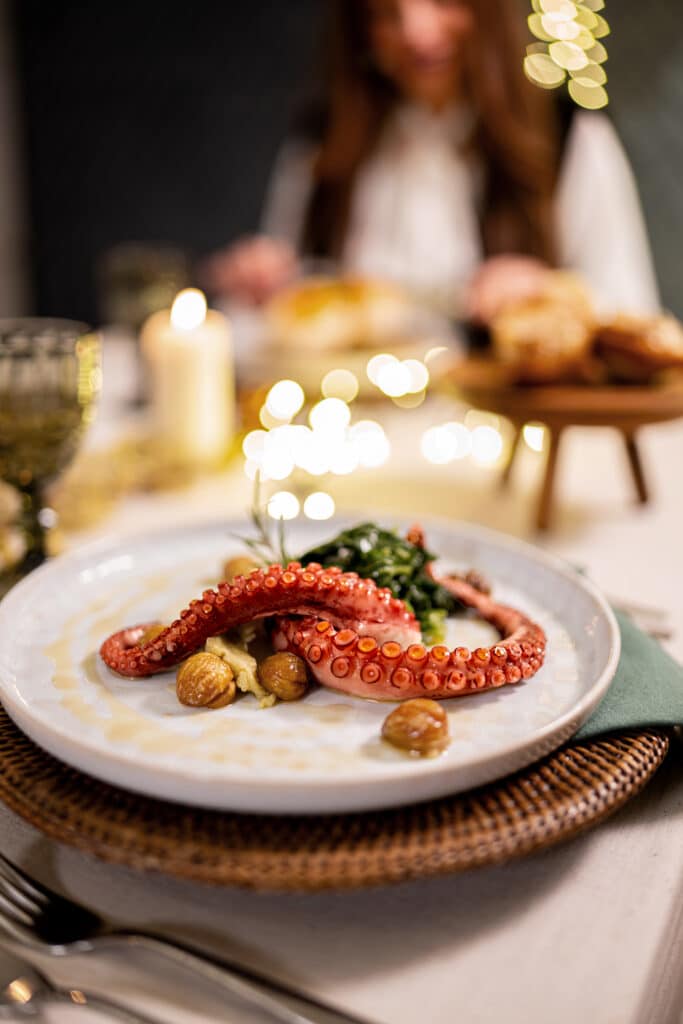 Saiba como preparar uma deliciosa receita de Risotto de Pota com coentros e limão com produtos Brasmar.