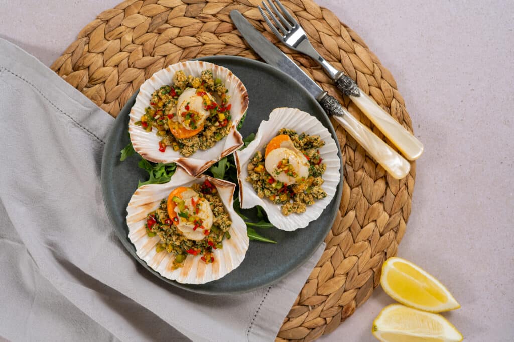 Saiba como preparar uma deliciosa receita de Risotto de Pota com coentros e limão com produtos Brasmar.